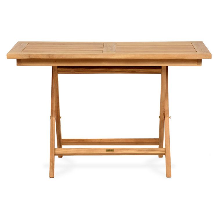 Sansibar Home Klappbarer Esstisch Raleigh aus Teak | Wayfair.de